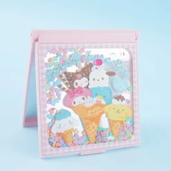 Sanrio Characters Ice Cream Parlor Folding Vanity Mirror