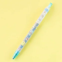 Sanrio Characters Knock Type Gel Pen - Blue