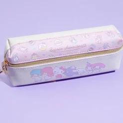 Sanrio Characters Line Up Double Pocket Pen Case