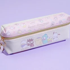 Sanrio Characters Line Up Double Pocket Pen Case