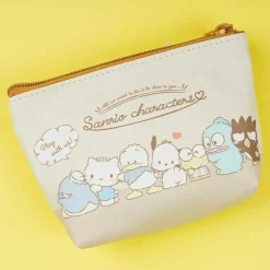 Sanrio Characters Lineup Fun Triangle Pouch