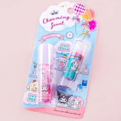 Sanrio Characters Lip Balm & Lip Gloss Set