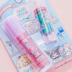 Sanrio Characters Lip Balm & Lip Gloss Set