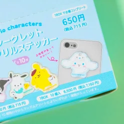 Sanrio Characters Little Friend Acrylic Sticker