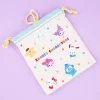 Sanrio Characters Love Me Colors Drawstring Pouch