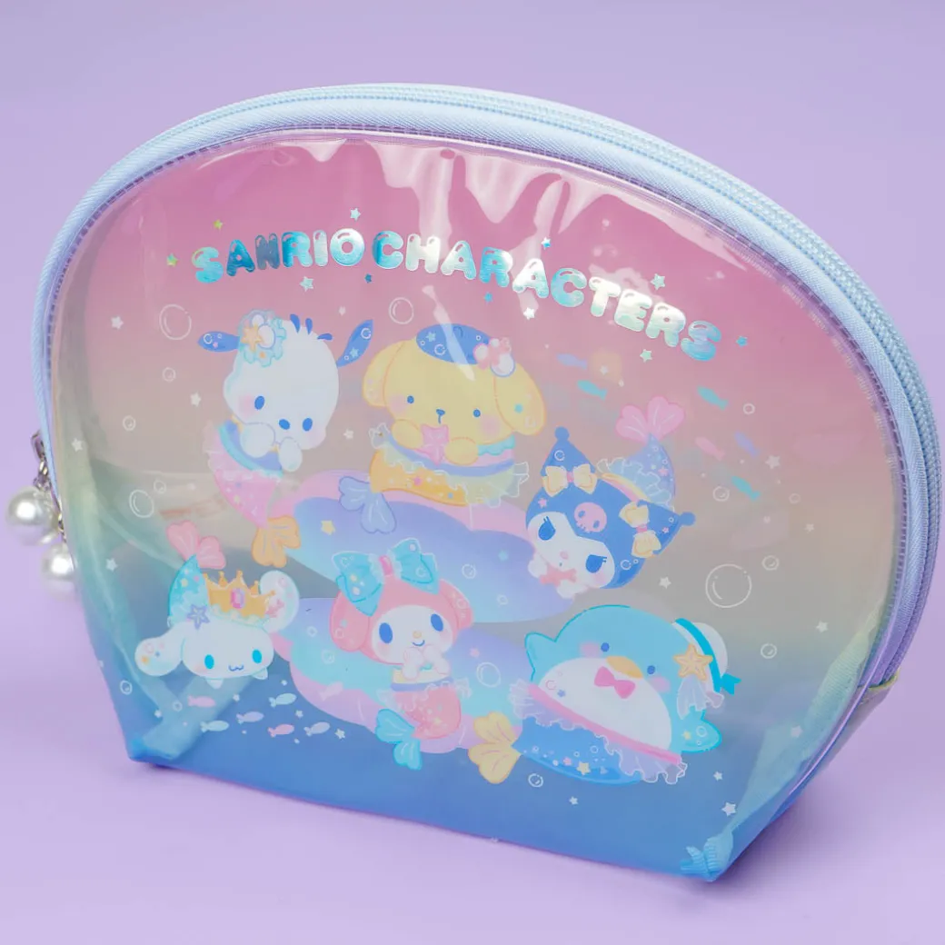 Sanrio Characters Mermaid Clear Pouch