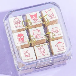 Sanrio Characters Mini Box-Shaped Stamp Set