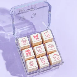 Sanrio Characters Mini Box-Shaped Stamp Set