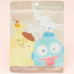 Sanrio Characters Mocchiri Purun! Mocha Face Pack - Honey