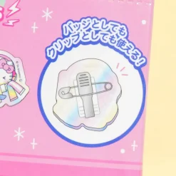 Sanrio Characters Music Festival Die-Cut Badge