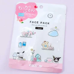 Sanrio Characters My Room Face Pack Sheet Mask