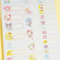 Sanrio Characters Name Label Stickers