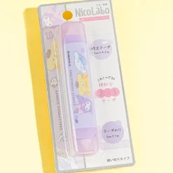 Sanrio Characters NicoLabo Correction Tape & Tape Glue Pen - Purple