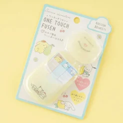 Sanrio Characters One-Touch Fusen Sticky Notes With Case