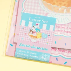Sanrio Characters Parfait Letter Set