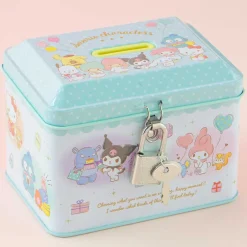 Sanrio Characters Party Can Bank With Lock
