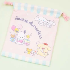 Sanrio Characters Party Time Drawstring Pouch