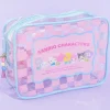 Sanrio Characters Pastel Checker Box Pouch