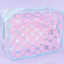 Sanrio Characters Pastel Checker Box Pouch