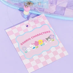 Sanrio Characters Pastel Checker Box Pouch