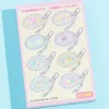 Sanrio Characters Pastel Checker Acrylic Charm