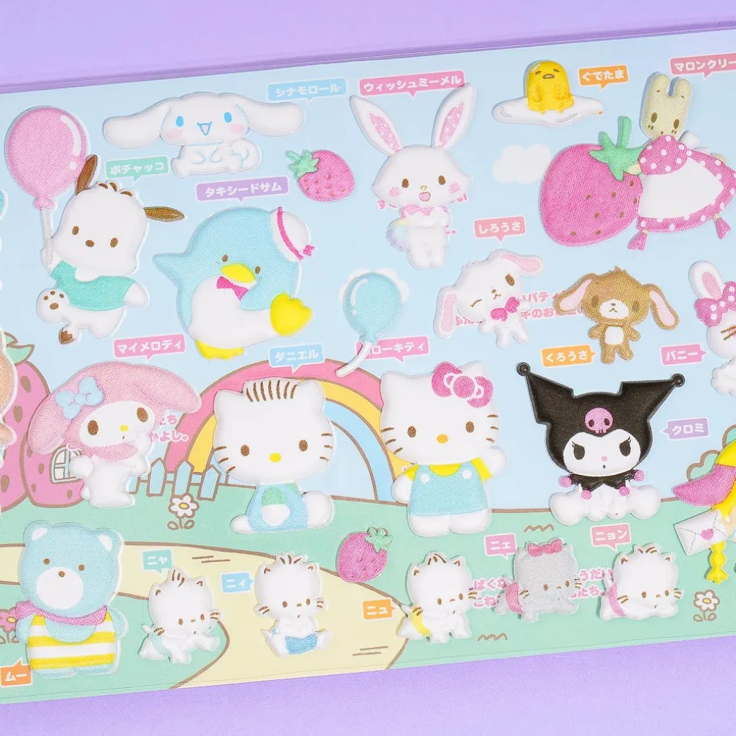 Sanrio Characters Picture Book Puffy Stickers