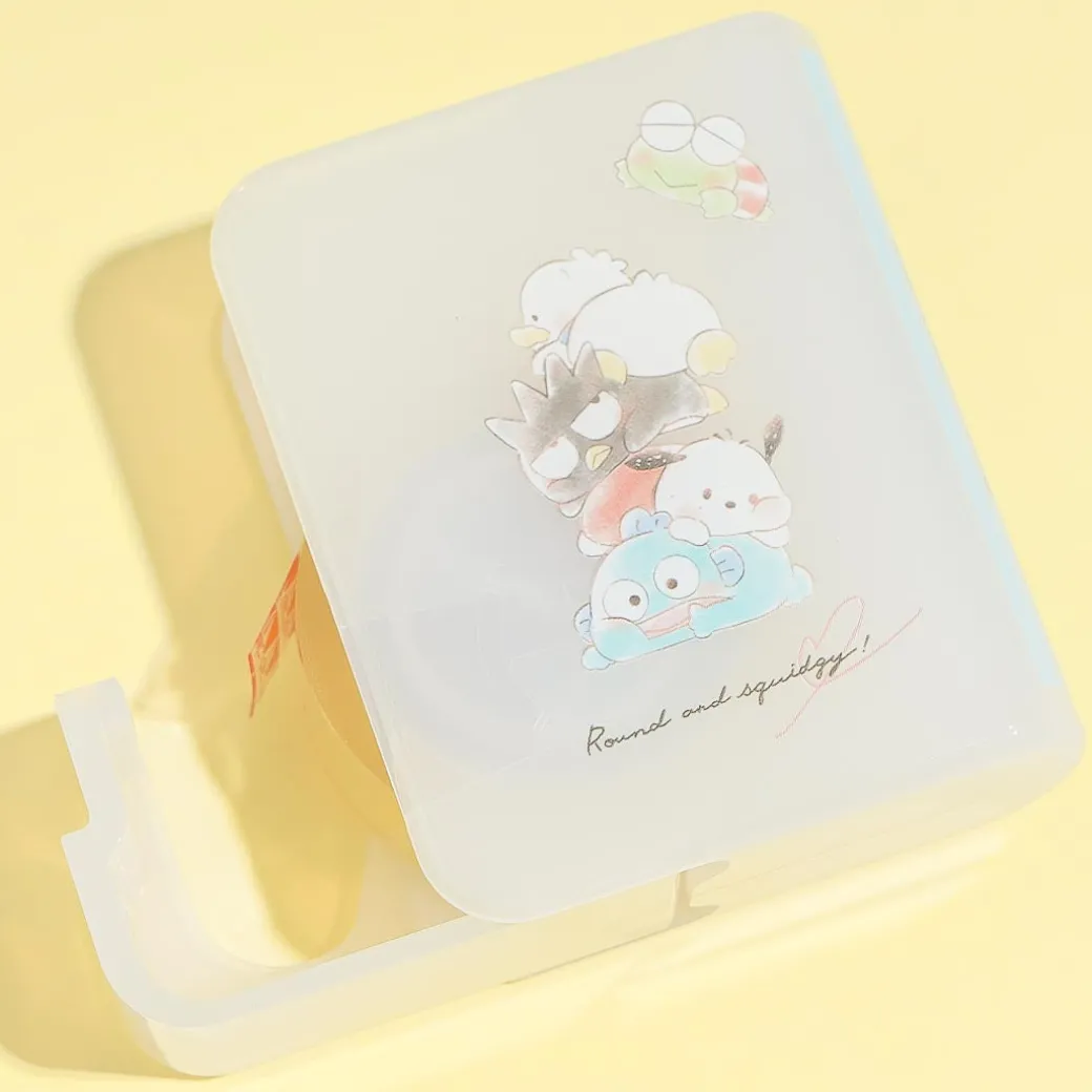 Sanrio Characters Pile-Up Tape With Dispenser