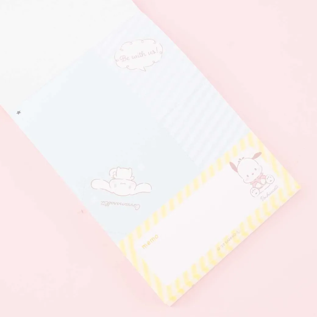 Sanrio Characters Play Origami Memo Pad