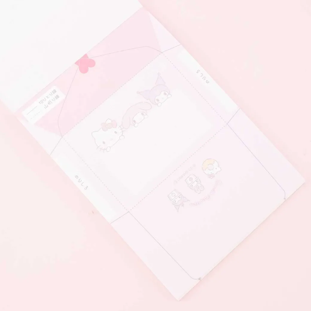 Sanrio Characters Play Origami Memo Pad