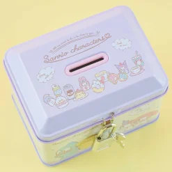 Sanrio Characters Playtime Can Bank With Lock
