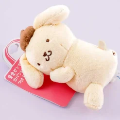 Sanrio Characters Plushie Badge - Pompompurin
