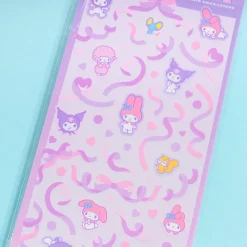 Sanrio Characters Popping Party Stickers - Twilight Purple