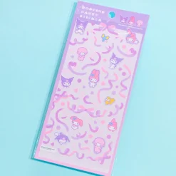 Sanrio Characters Popping Party Stickers - Twilight Purple
