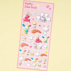 Sanrio Characters Pose Party Puffy Stickers
