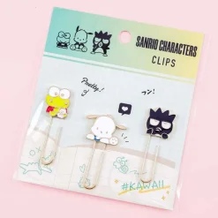 Sanrio Characters Pretty Clips Set