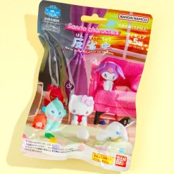Sanrio Characters Reflecting Charayu Figure With Bath Powder