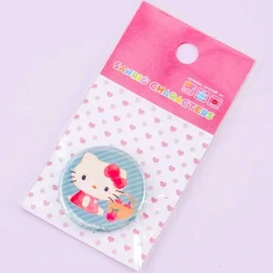 Sanrio Characters Retro Cute Badge - Hello Kitty