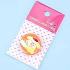 Sanrio Characters Retro Cute Badge - Pompompurin