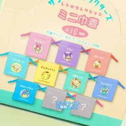 Sanrio Characters Retro Mini Drawstring Pouch