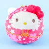 Sanrio Characters Sakura Daruma Plushie Charm - Hello Kitty