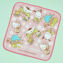 Sanrio Characters Sakura Festival Hand Towel Set - 2 pcs