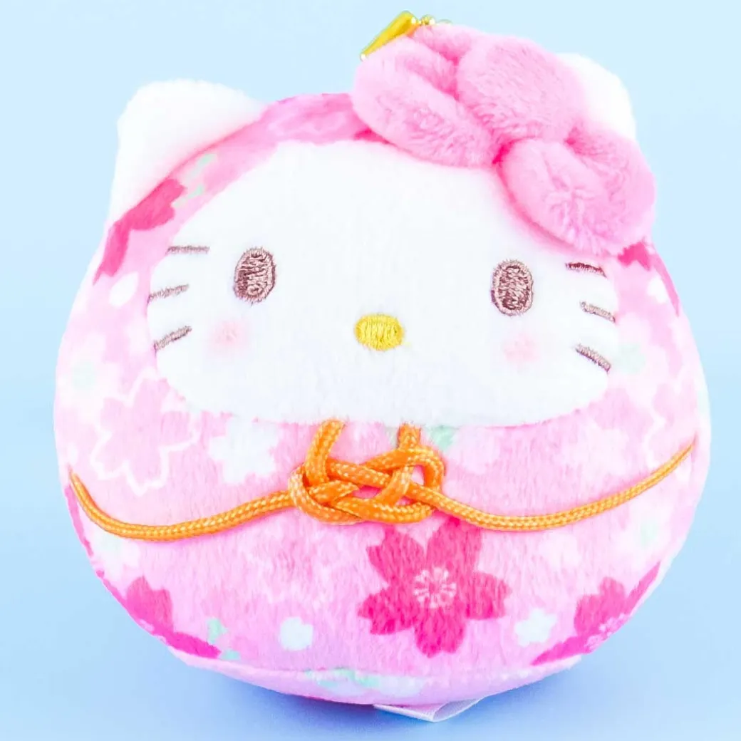 Sanrio Characters Sakura Plushie Charm - Pink Hello Kitty