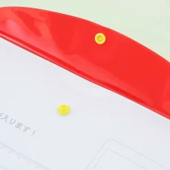 Sanrio Characters School Bus B5 Clear Envelope