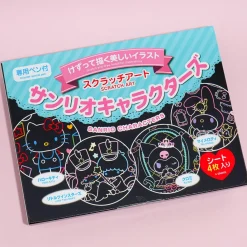 Sanrio Characters Scratch Art With Pen