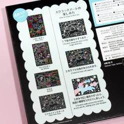 Sanrio Characters Scratch Art With Pen