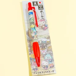 Sanrio Characters Showa Hot Spring Pen - Hello Kitty