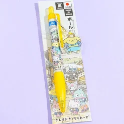 Sanrio Characters Showa Hot Spring Pen - Pompompurin