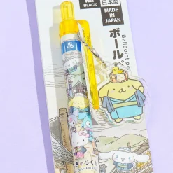 Sanrio Characters Showa Hot Spring Pen - Pompompurin