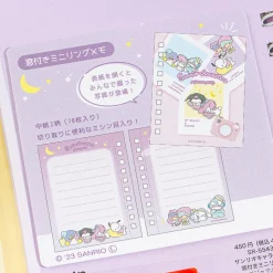 Sanrio Characters Sky Slumber Party Ring Memo Pad