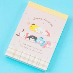 Sanrio Characters Sleepy Time Mini Memo Pad